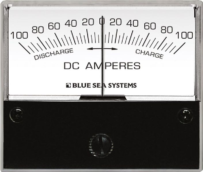 BLUE SEA - Ammeter DC 100–0–100A w/Shunt