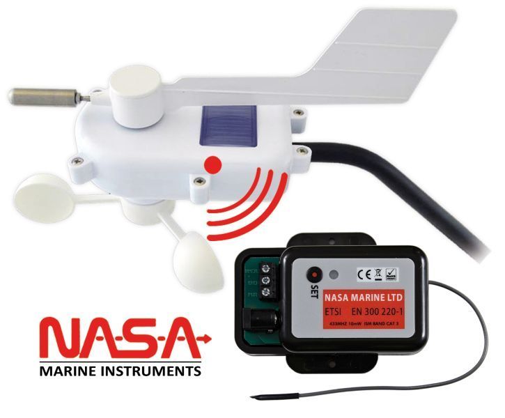 NASA - Kabelloser Windmessgeber ohne Anzeigegerät