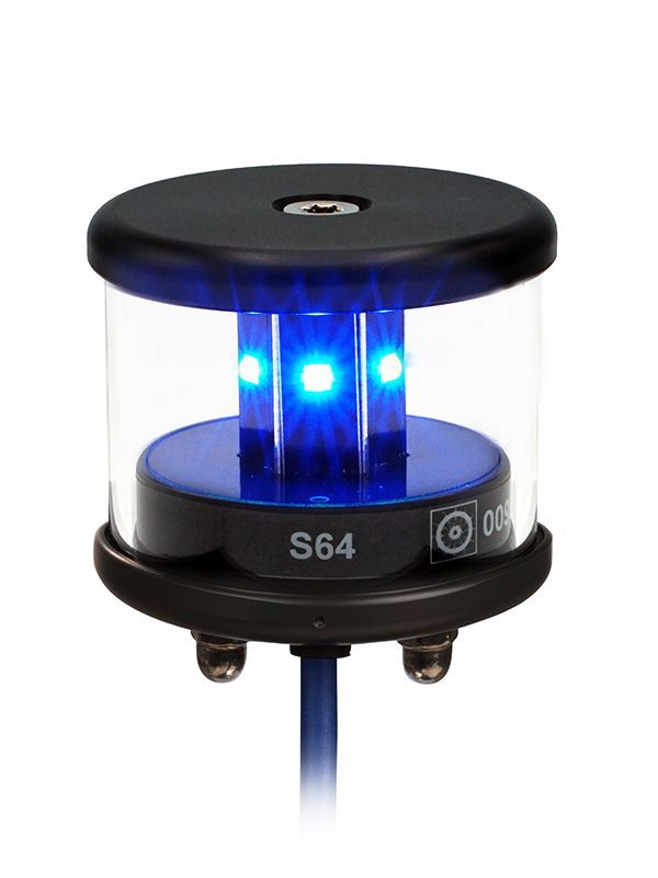 K2W - Navi-Licht S64 Standard, Signal blau 3 sm