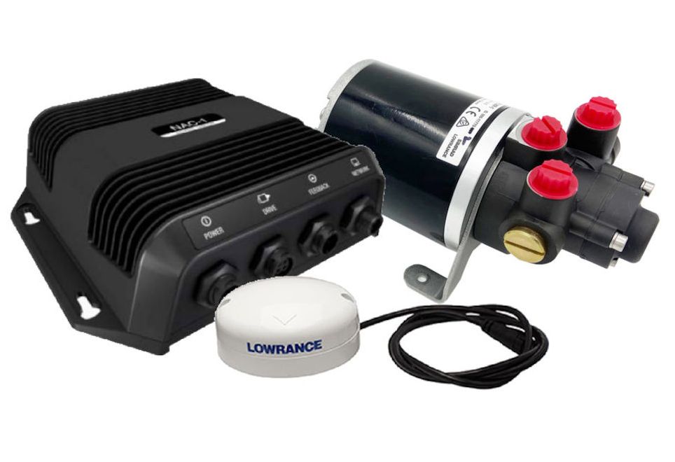 LOWRANCE - NAC-1 Outboard Hydraulic Pilot Pack
