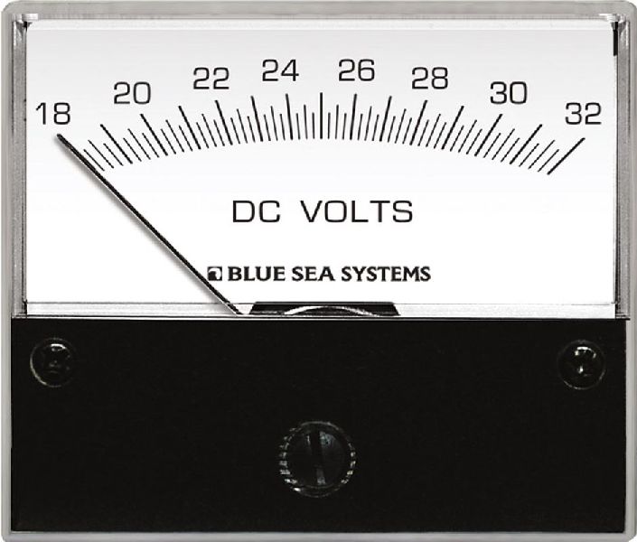 BLUE SEA - Voltmeter DC 18-32V