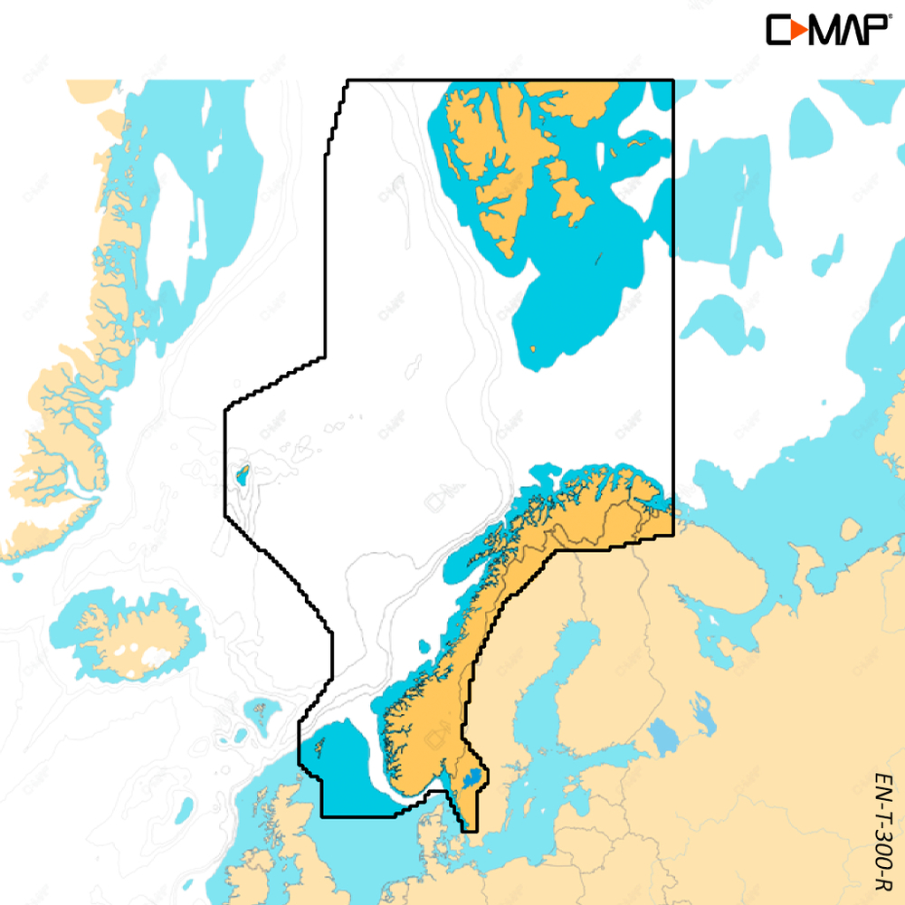 C-MAP REVEAL X - North Sea - µSD/SD-Karte