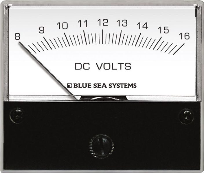 BLUE SEA - Voltmeter DC 8–16V