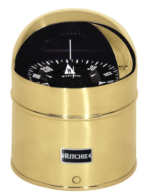 RITCHIE - Kompass GLOBEMASTER - 197 mm - schwarz - mit Blend