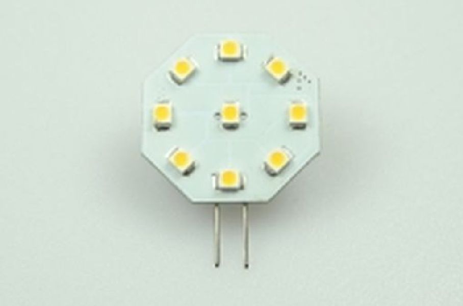 LED-Leuchmittel mit  9 SMD - G4 Sockel - seitlich
