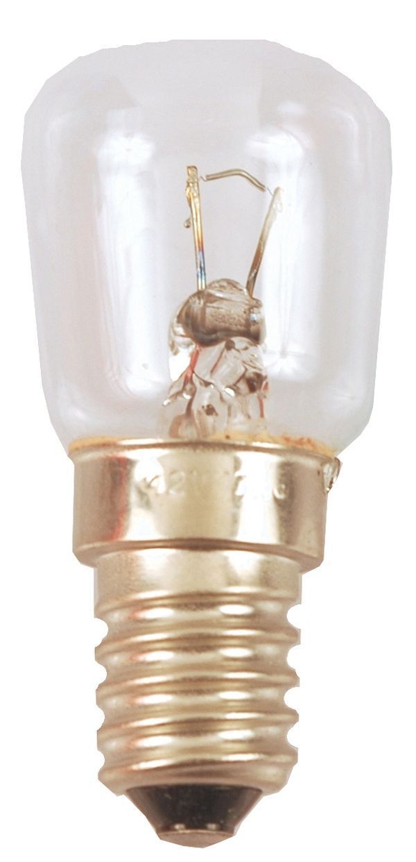 Birnenformlampen - 28 mm, E14 -  24 V / 25 W