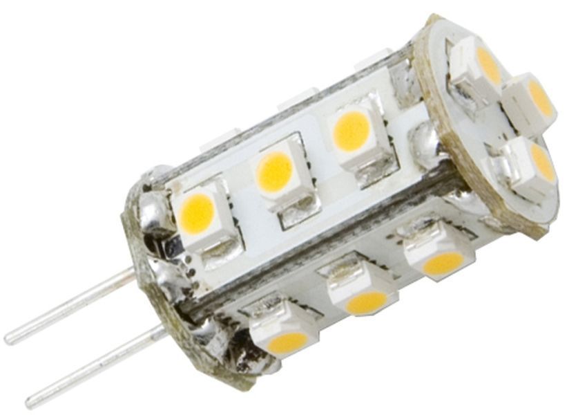 LED-Leuchtmittel mit 15 SMD - G4 Sockel - zylindrisch