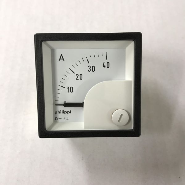 PHILIPPI - Präzisions-Amperemeter 0-40A,  SQS 48