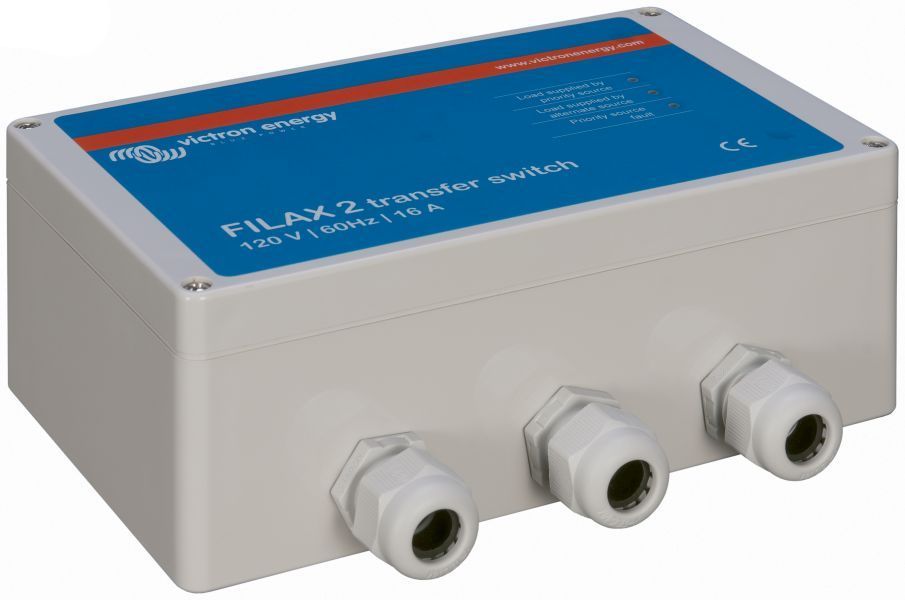 Victron - Filax 2 Transfer Switch CE 230V/50Hz-240V/60Hz