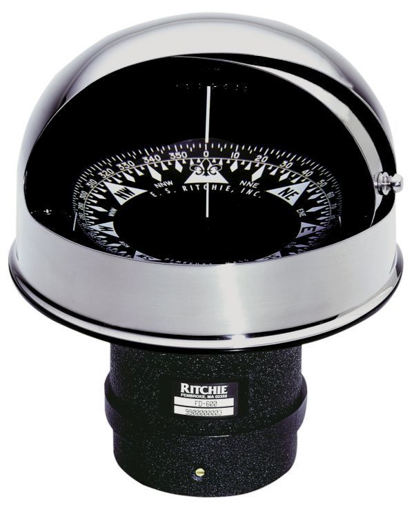 RITCHIE - Kompass GLOBEMASTER - 191 mm Edelstahl mit Blende