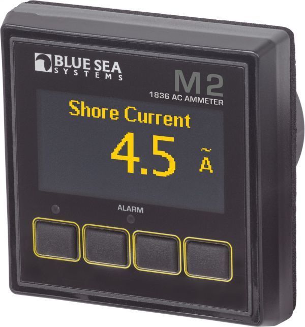 BLUE SEA - Amperemeter, AC - OLED M2