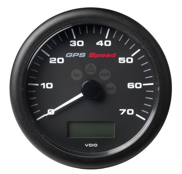 VDO - ViewLine GPS Speedo Anzeiger 0–70kn Schwarz 11