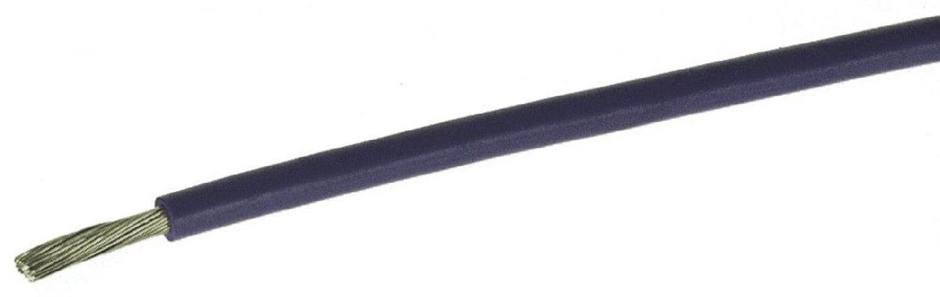 H07V-K - Litze verzinnt - 1 x 0,5 mm², schwarz - Kabel