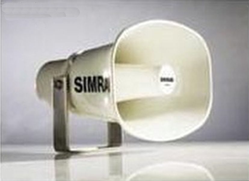 SIMRAD - Trichter-Lautsprecher, wasserd., weiß