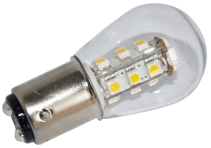 LED-Leuchtmittel Bajonett BA15d - geschlossener Kolben